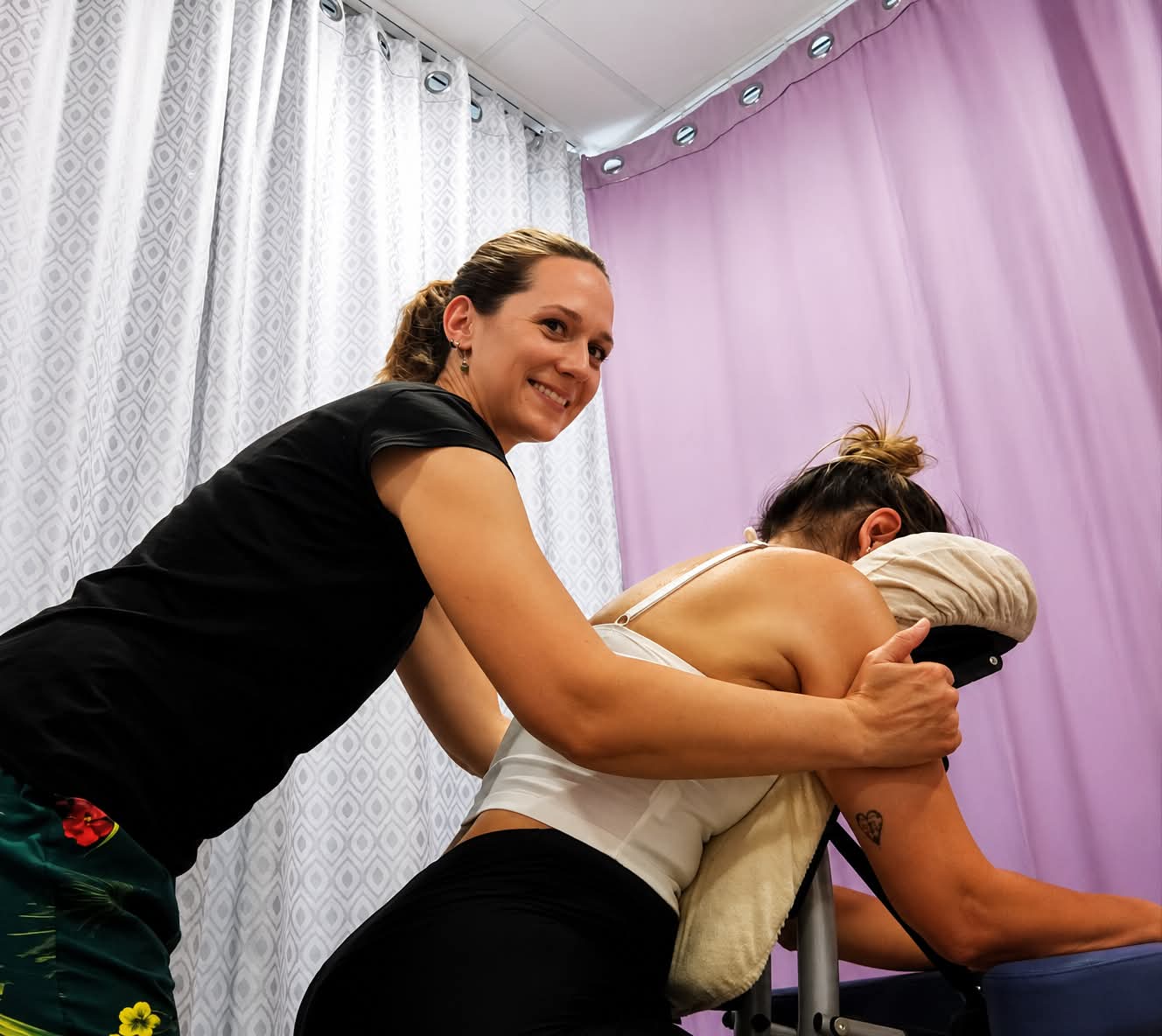 Borda Panna Boróka masszázs munkája